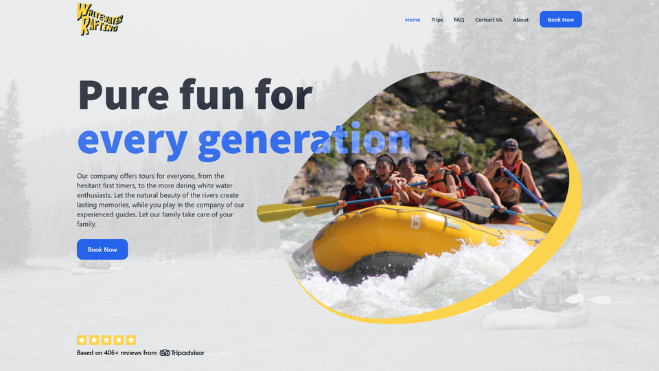Jasper's Whitewater Rafting Company Screenshot